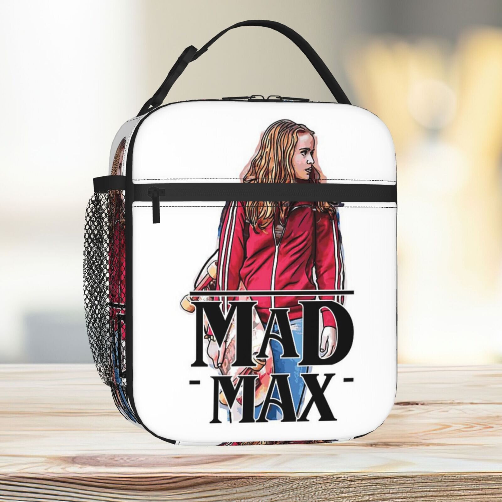 Lunch Bag Mad Max Stranger Things Tote Insulated Cooler Kids School Travel